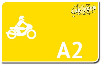 Krafträder bis 35 kW: A2